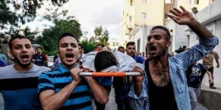 3 شهداء ومصابين إثر قصف الاحتلال تكية خيرية في مدينة دير البلح وسط غزة - هرم مصر