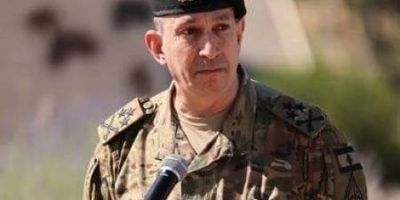 قائد الجيش اللبنانى:مستمرون فى أداء واجبنا تجاه اعتداءات جيش الاحتلال - هرم مصر