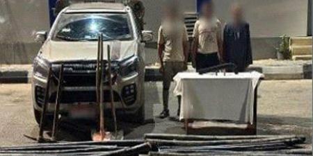 «الداخلية» تضبط 3 أشخاص بتهمة سرقة كابلات خاصة بإحدى الشركات في المنوفية - هرم مصر