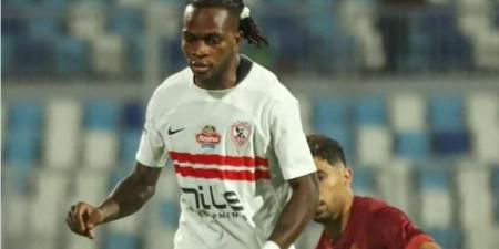 سبب استبعاد شيكو بانزا من مباراة الزمالك والمقاولون - هرم مصر
