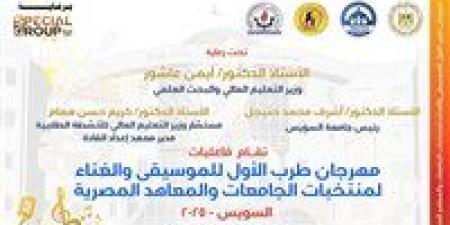 جامعة السويس تتحول إلى مسرح للألحان… انطلاق مهرجان طرب الأول للموسيقى والغناء - هرم مصر