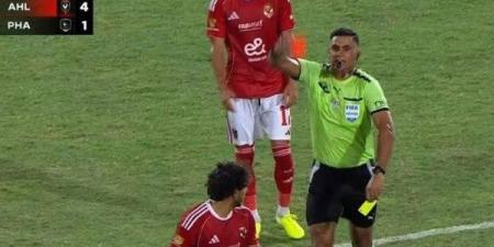 الأهلي يتقدم بشكوى لاتحاد الكرة اعتراضًا على طرد محمد هاني - هرم مصر