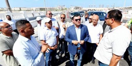 وزير الإسكان يتفقد مشروع سكن لكل المصريين وكوبري C3 بالعلمين  - هرم مصر