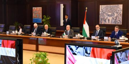 مصر وفلسطين تتفقان على خطة التعافي المبكر وإعادة إعمار غزة خلال لقاء في العلمين - هرم مصر