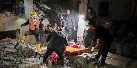 شهداء ومصابون في غارة للاحتلال الإسرائيلي وسط قطاع غزة - هرم مصر