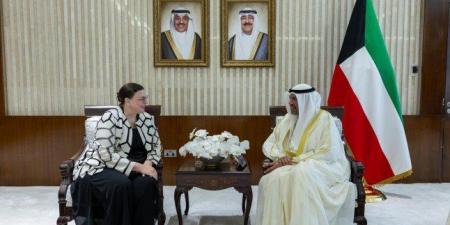 وزير الخارجية الكويتي يستقبل سفير كندا لدى البلاد - هرم مصر