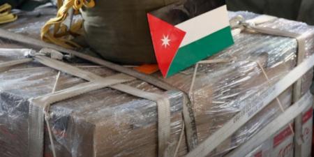 الأردن ينفذ عملية إنزالات جوية إلى قطاع غزة تحمل 100 طن من المواد الغذائية والإغاثية بمشاركة دولية - هرم مصر