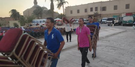 وراء الكواليس.. أبطال مجهولون يصنعون نجاح مهرجان القلعة للموسيقى والغناء - هرم مصر