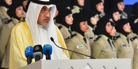 اليوسف يشهد تخريج الدفعة الـ14 من معهد الشرطة النسائية - هرم مصر