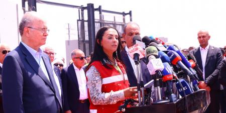 من أمام معبر رفح.. وزيرة التضامن تطلق نداءً إنسانياً لإدخال كافة المساعدات المصرية - هرم مصر