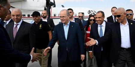 بث مباشر.. وصول رئيس الوزراء الفلسطيني ووزير الخارجية المصري إلى معبر رفح البري - هرم مصر