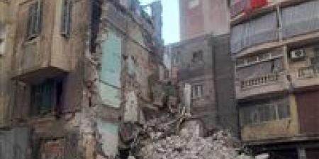 انهيار عقار قديم بحي الجمرك غرب الإسكندرية دون إصابات - هرم مصر