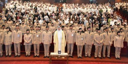 وزير الداخلية الكويتي يشهد حفل تخريج الدفعة (14) من منتسبات معهد الشرطة النسائية - هرم مصر