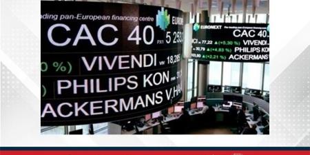 الأسهم الأوروبية تغلق عند أعلى مستوى في أكثر من 5 أشهر - هرم مصر