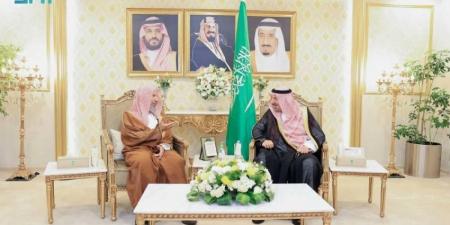 أمير نجران يستقبل عضو هيئة كبار العلماء الشيخ سعد الشثري - هرم مصر
