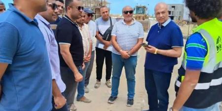 مسئولو ”الإسكان” يتفقدون المشروعات الجاري تنفيذها بالقرى السياحية - هرم مصر