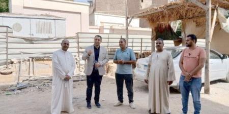 وكيل وزارة الصحة يتفقد الإنشاءات بمستشفى رمد قنا - هرم مصر