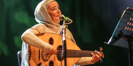 عايدة الأيوبي تتألق بمهرجان الصيف الدولي بمكتبة الإسكندرية.. وتُهدي غزة أغنية جديدة - هرم مصر