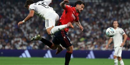 مبابي يقود ريال مدريد للفوز على أوساسونا - هرم مصر