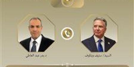 اتصال هاتفي بين وزير الخارجية والمبعوث الأمريكي الخاص للشرق الأوسط - هرم مصر