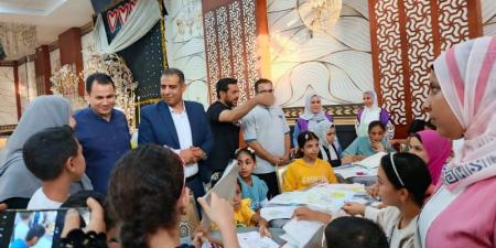 مدير الرياضة بالقليوبية يتفقد فعاليات مبادرة إجازتك عندنا بطوخ - هرم مصر