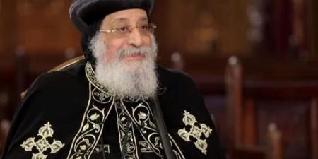 البابا تواضروس يلقي عظته الأسبوعية من كنيسة السيدة العذراء بالعلمين - هرم مصر