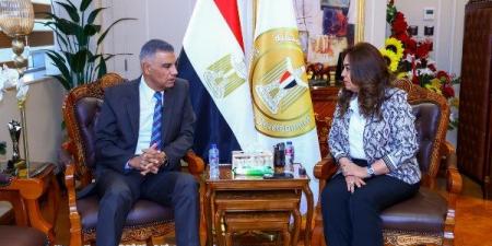 وزيرة التنمية المحلية تتابع مع محافظ أسوان الموقف التنفيذي لمشروعات الخطة الاستثمارية - هرم مصر