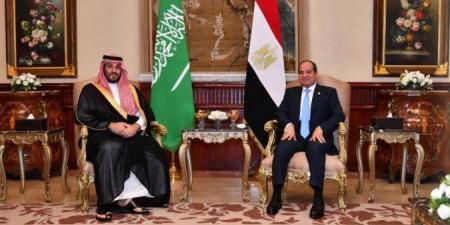 انتهاء اجتماع ولى العهد السعودى والرئيس السيسي بمدينة نيوم - هرم مصر