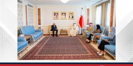 وزير الخارجية يستقبل سفير جمهورية أوكرانيا لدى مملكة البحرين والمقيم في أبوظبي بمناسبة انتهاء فترة عمله - هرم مصر