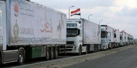 قوات الاحتلال تتعنت في إدخال المساعدات الإنسانية من مصر إلى غزة - هرم مصر