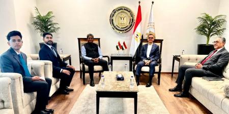 وزير الاستثمار يبحث التعاون مع السفير الهندي بالقاهرة - هرم مصر