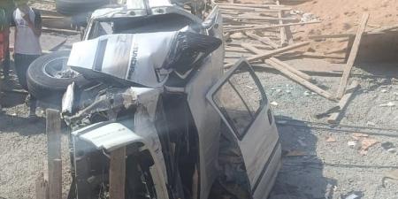 القبض على سائقين تسببا في سقوط ميكروباص أسفل الطريق الدائري بالمنيب - هرم مصر