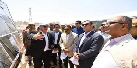 وزير الإسكان ومحافظ مطروح يتفقدان مشروع إحلال وتجديد كوبري روميل بالمحافظة - هرم مصر