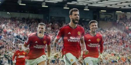 مانشستر يونايتد يتعادل 1-1 مع فولهام في الدوري الإنجليزي - هرم مصر