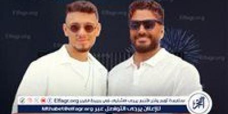 تامر حسني يشعل حفله بمهرجان مراسي - هرم مصر