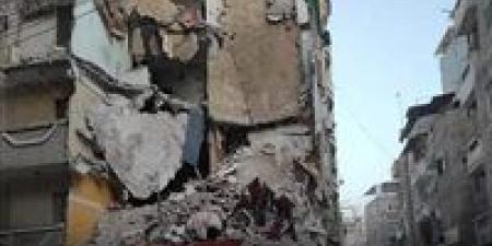 انهيار منزل مكون من 4 طوابق في سمنود بالغربية - هرم مصر