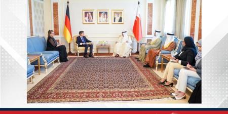وزير الخارجية يتسلم نسخة من أوراق اعتماد سفير جمهورية ألمانيا الاتحادية المعين لدى مملكة البحرين - هرم مصر