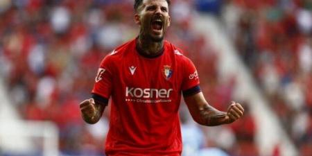 أوساسونا يحقق فوزًا صعبًا على فالنسيا بهدف في الدوري الإسباني - هرم مصر