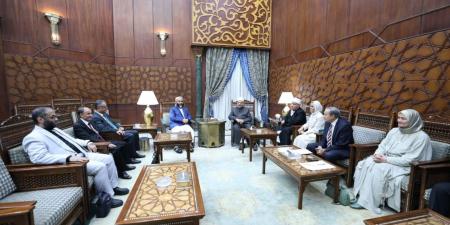الإمام الأكبر يستقبل وزير الأوقاف اليمني لتعزيز التعاون المشترك - هرم مصر