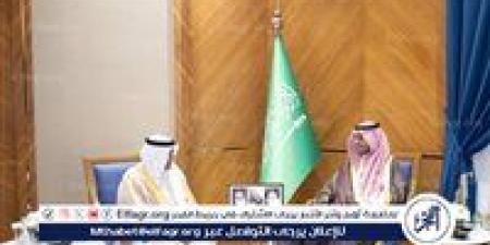 الأمير تركي بن محمد بن فهد يستقبل الأمين العام لمجلس التعاون لدول الخليج العربية - هرم مصر
