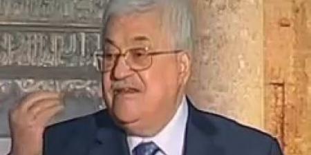 رئيس فلسطين: لا نريد دولة مسلحة.. مع ضرورة الانسحاب الإسرائيلي الكامل من القطاع - هرم مصر