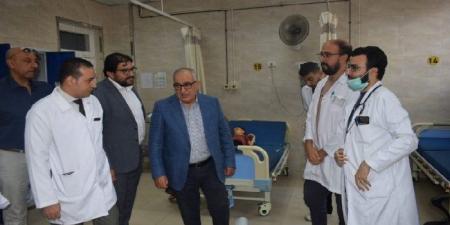 رئيس هيئة التأمين الصحي يوجه بدعم الخدمات وتعزيز كفاءة الكوادر بـ مبرة المحلة - هرم مصر