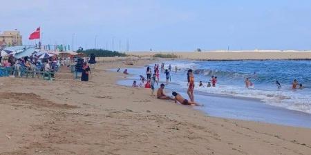 الراية حمراء والموج 3.5 متر..غلق جميع شواطئ الإسكندرية اليوم | تفاصيل - هرم مصر