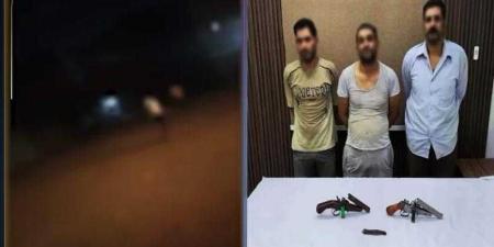 كشف ملابسات فيديو تضمن مشاجرة وإطلاق أعيرة نارية وترويع المواطنين بالقليوبية - هرم مصر
