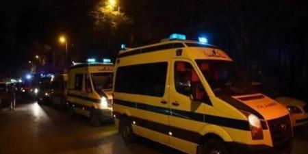 إصابة 10 أشخاص في حادث انقلاب أتوبيس عمال شركة بالإسكندرية - هرم مصر
