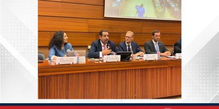 المندوب الدائم لمملكة البحرين لدى مكتب الأمم المتحدة في جنيف يشارك في افتتاح القمة العالمية للشباب من أجل التغيير - هرم مصر