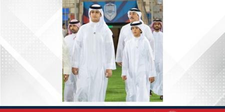 سموهما توجا الخالدية باللقب .. فيصل بن خالد وعبدالله بن خالد يشهدان نهائي كأس السوبر البحريني - هرم مصر