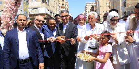 وزير التموين يفتتح «سوق اليوم الواحد» و«أهلاً مدارس» بمحافظة مطروح - هرم مصر