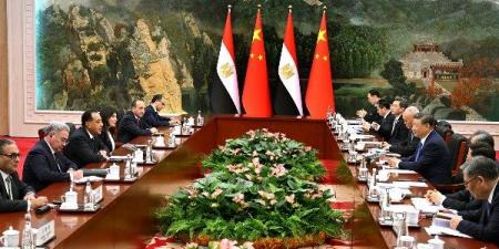 قمة الصداقة والتعاون.. شي جين بينج ومدبولي يبحثان تعزيز الشراكة الاستراتيجية بين مصر والصين - هرم مصر