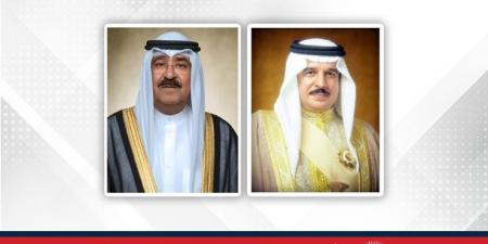 جلالة الملك المعظم يعزي أمير دولة الكويت في وفاة الشيخ علي عبدالله الخليفة الصباح - هرم مصر